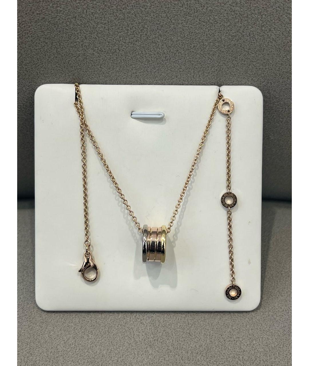 BVLGARI Золотая подвеска из белого золота, фото 4