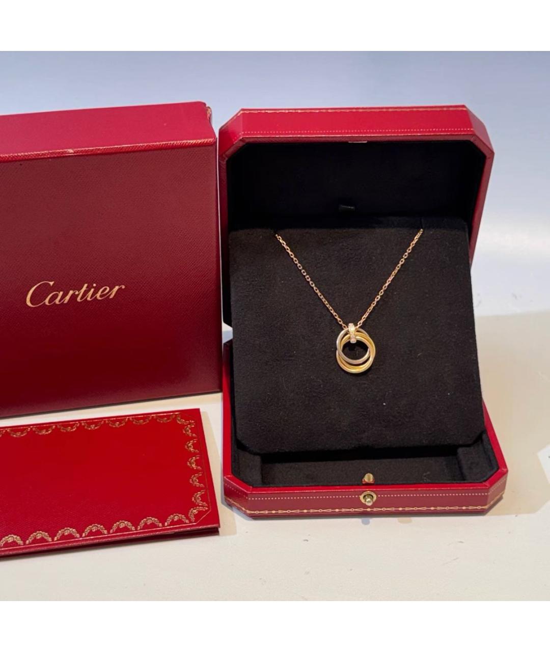 CARTIER Золотое колье из розового золота, фото 7