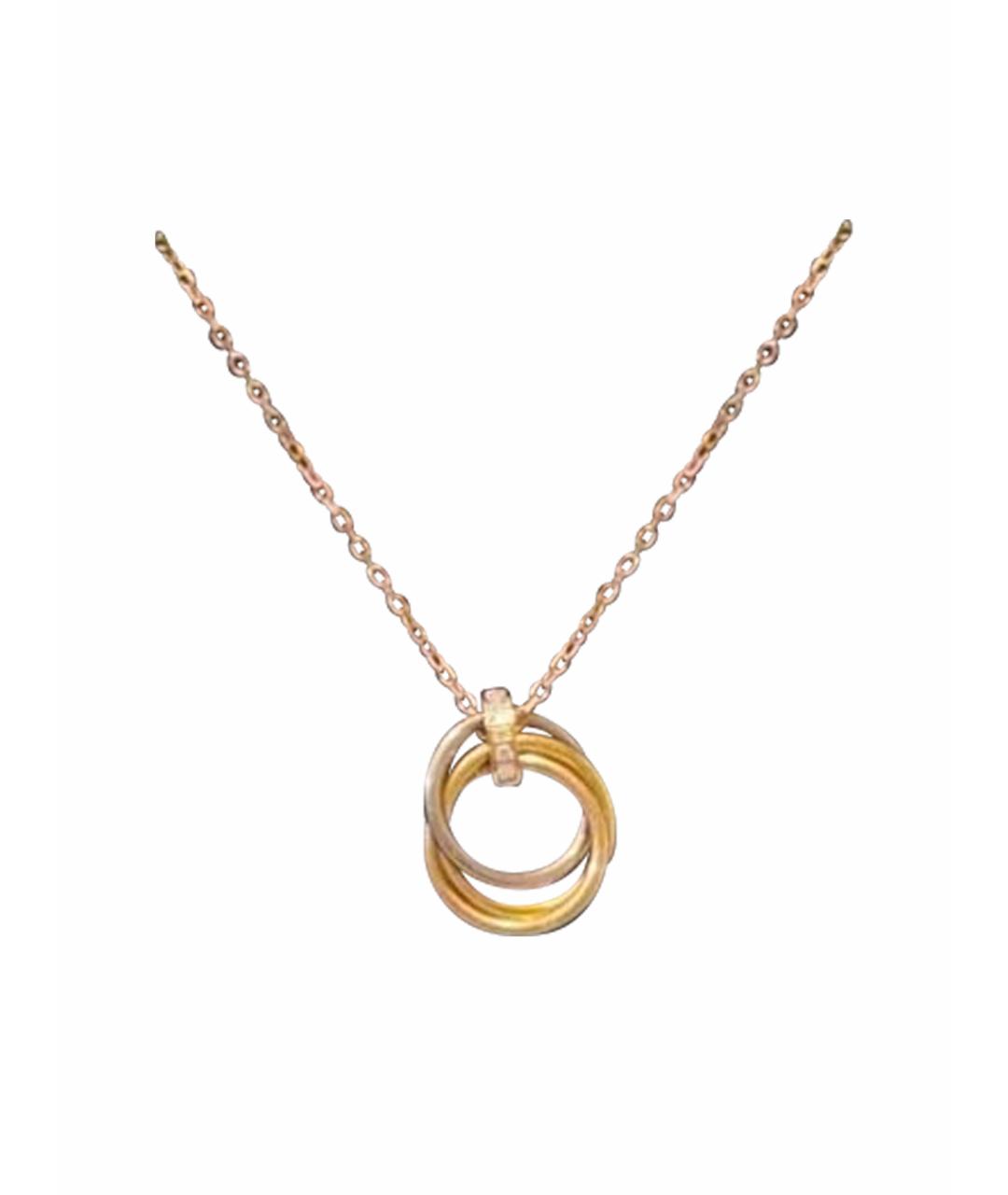CARTIER Золотое колье из розового золота, фото 1