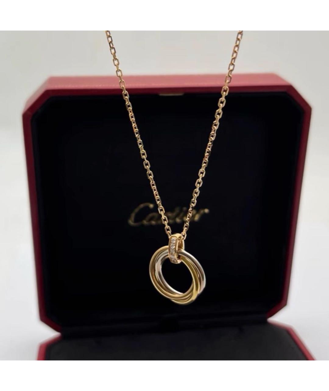 CARTIER Золотое колье из розового золота, фото 3