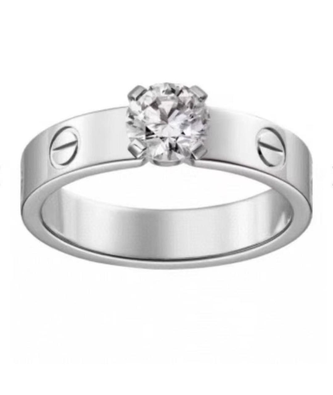 CARTIER Серебряное кольцо из белого золота, фото 1