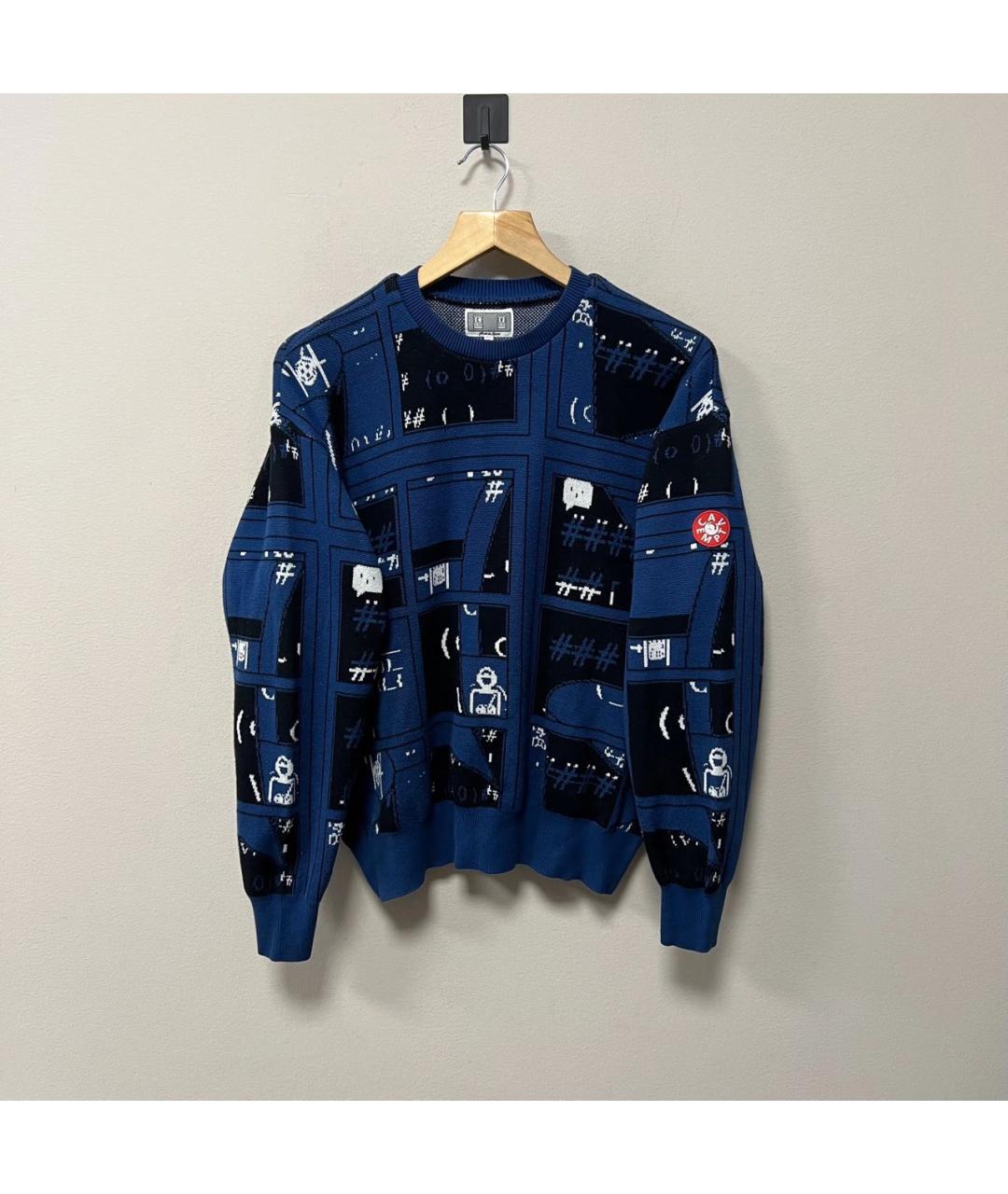 CAV EMPT Темно-синий джемпер / свитер, фото 6