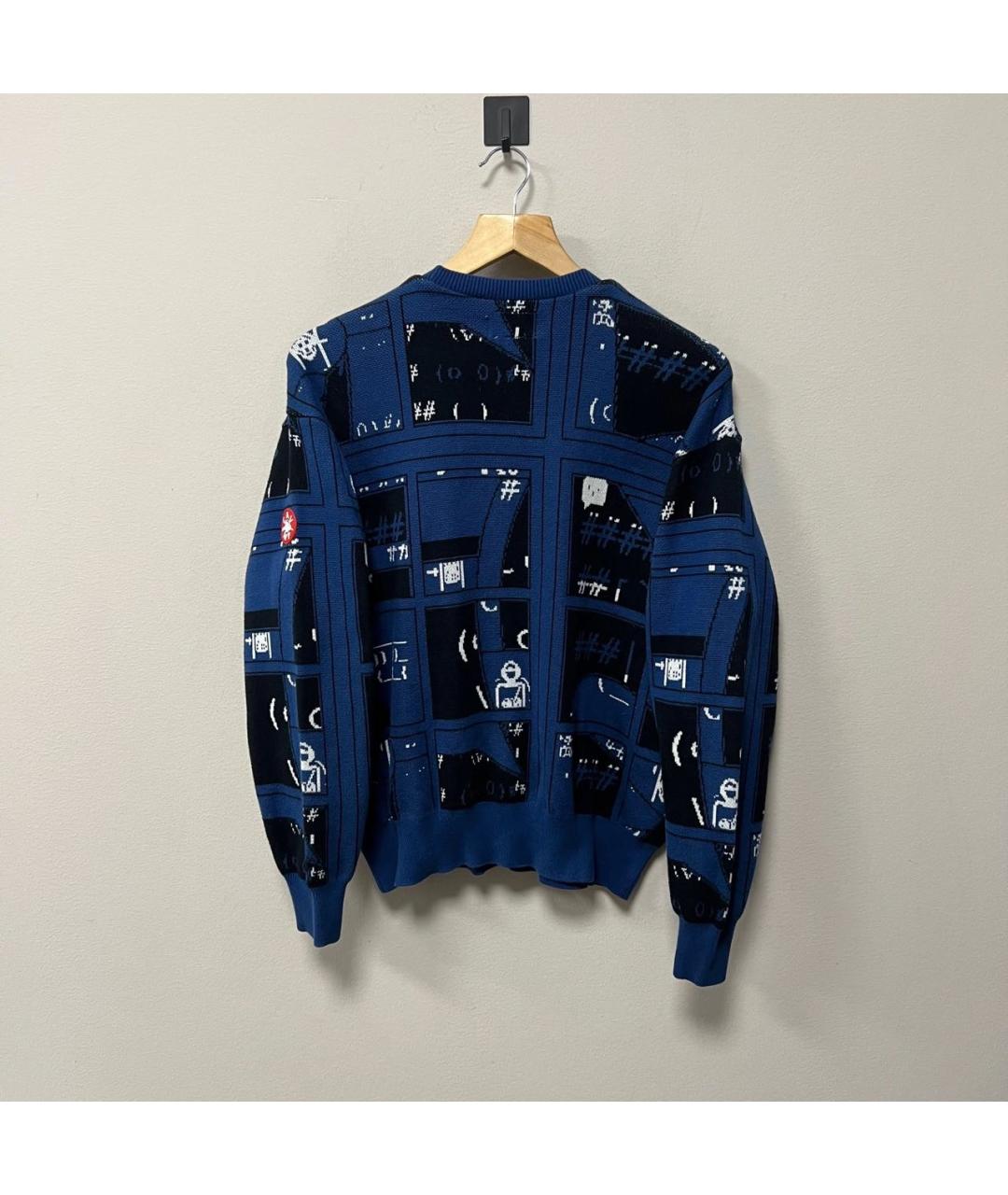 CAV EMPT Темно-синий джемпер / свитер, фото 3