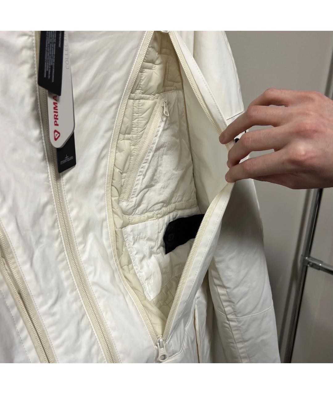 STONE ISLAND SHADOW PROJECT Белая куртка, фото 4