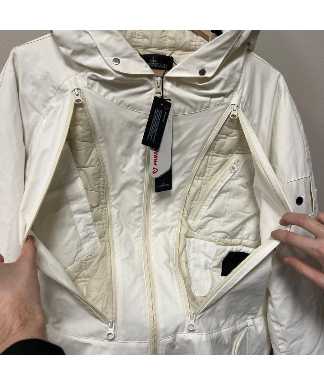 STONE ISLAND SHADOW PROJECT Белая куртка, фото 5