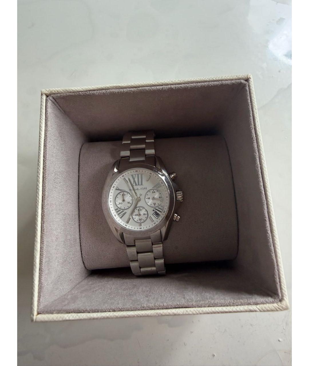 MICHAEL KORS Серебряные серебряные часы, фото 4