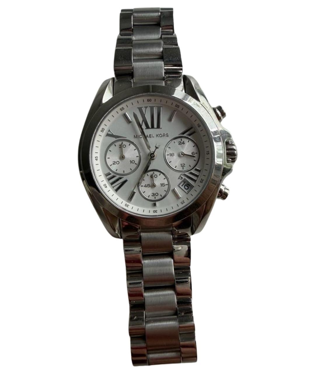 MICHAEL KORS Серебряные серебряные часы, фото 1