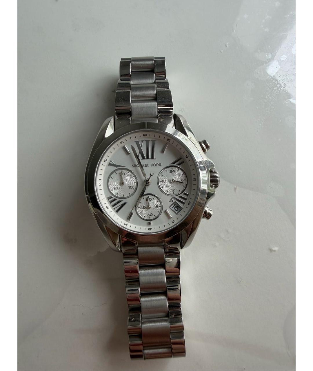 MICHAEL KORS Серебряные серебряные часы, фото 5