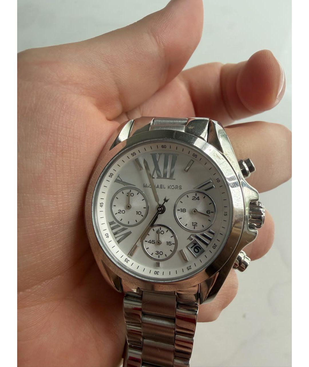 MICHAEL KORS Серебряные серебряные часы, фото 2