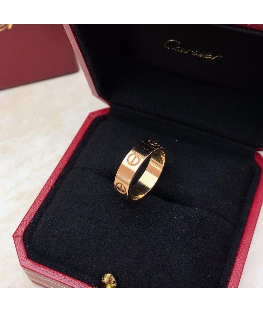 CARTIER Золотое кольцо из розового золота, фото 4