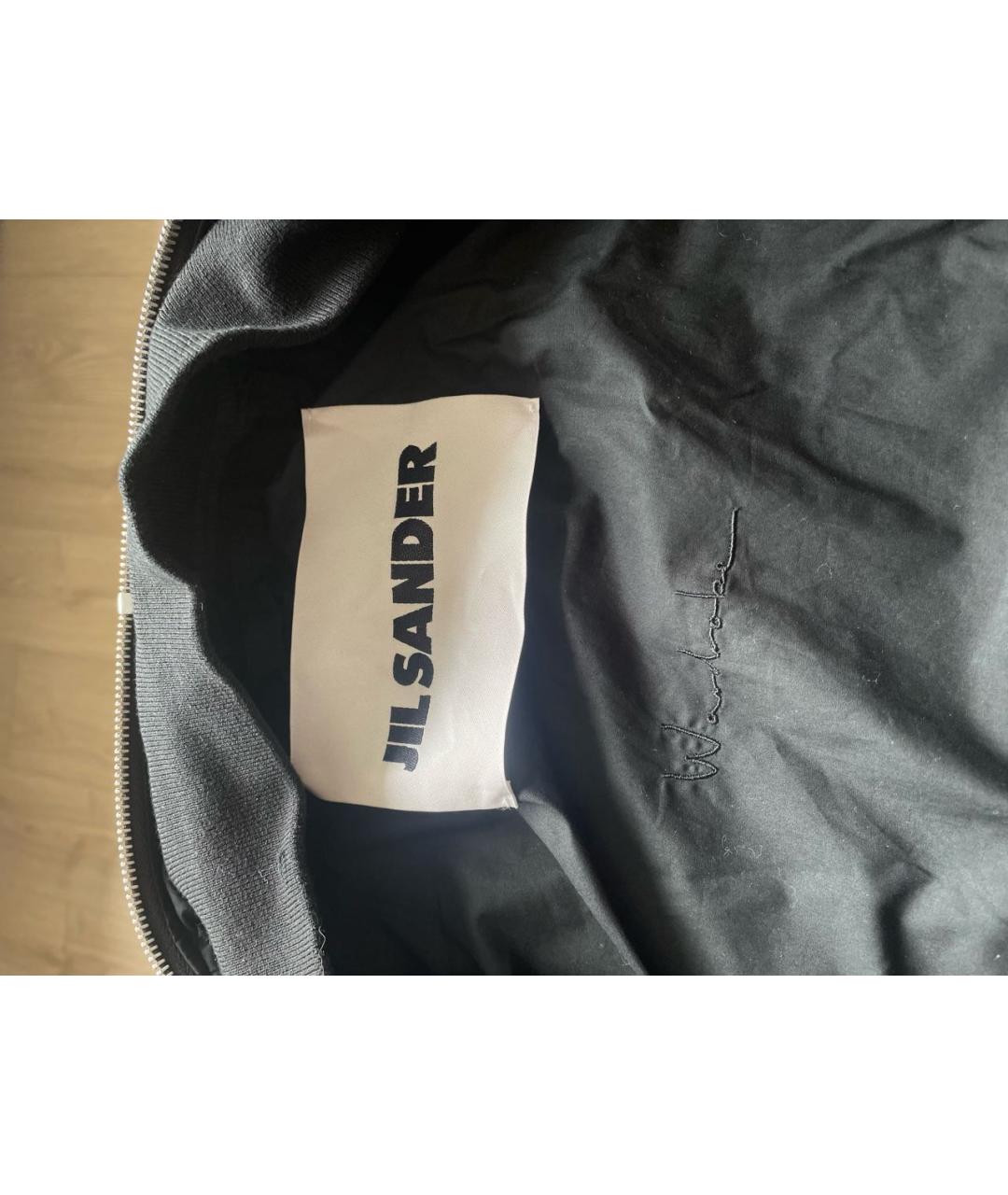 JIL SANDER Черная куртка, фото 3