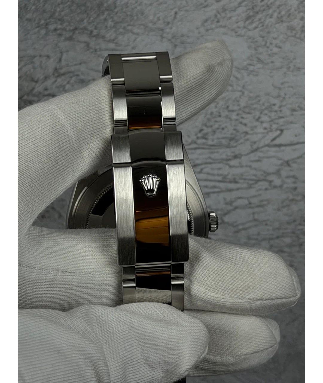 ROLEX Синие металлические часы, фото 6