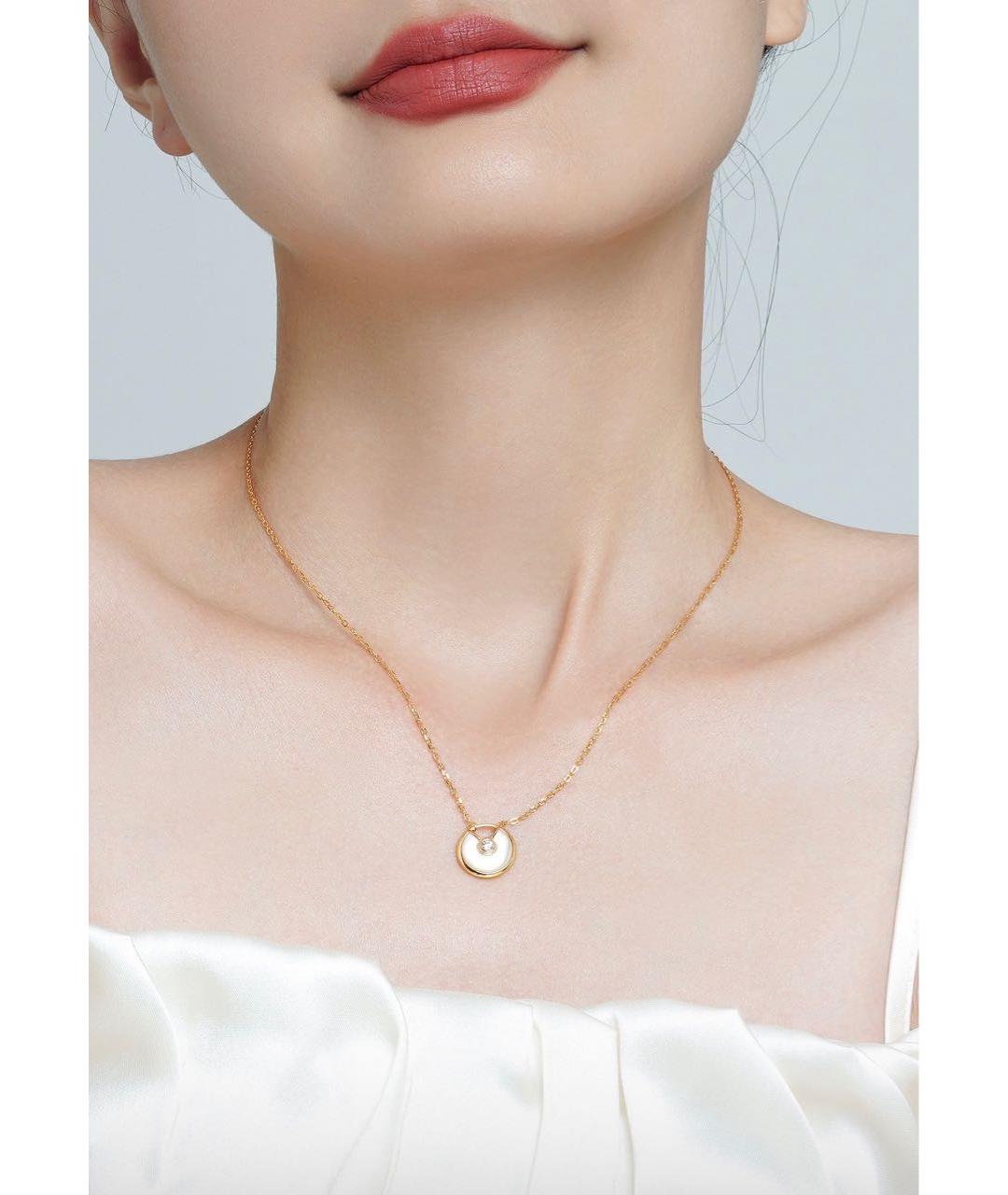 CARTIER Золотое колье из розового золота, фото 4
