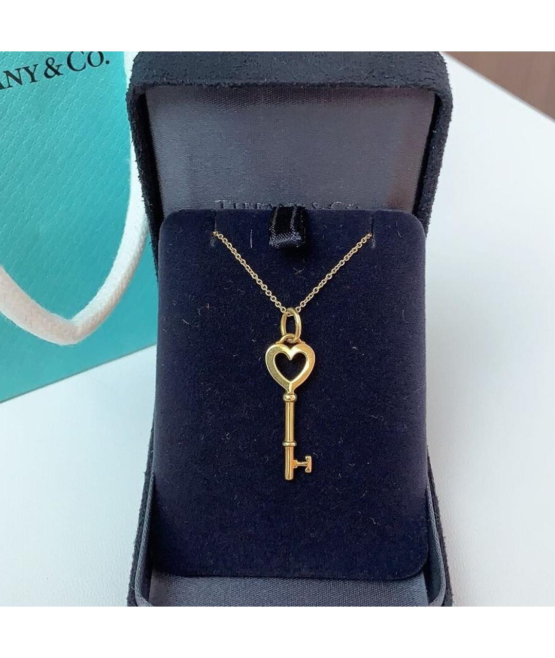 TIFFANY&CO Золотое колье из желтого золота, фото 2