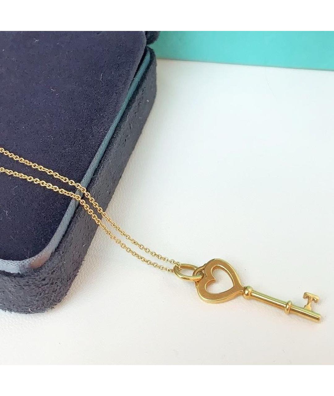 TIFFANY&CO Золотое колье из желтого золота, фото 5