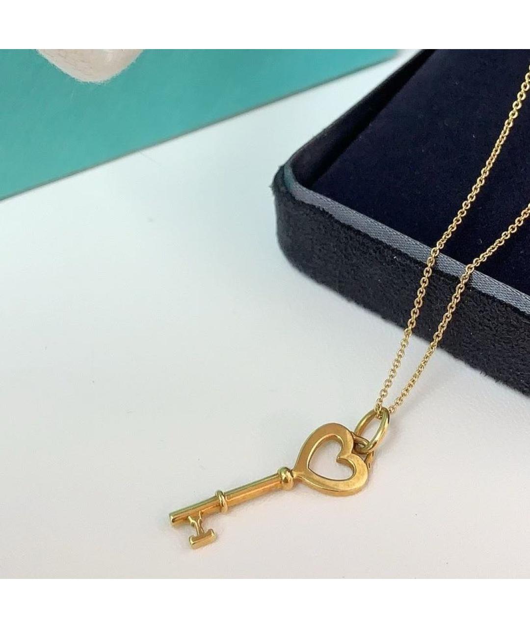 TIFFANY&CO Золотое колье из желтого золота, фото 4