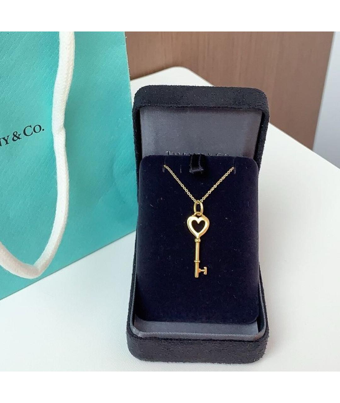 TIFFANY&CO Золотое колье из желтого золота, фото 6