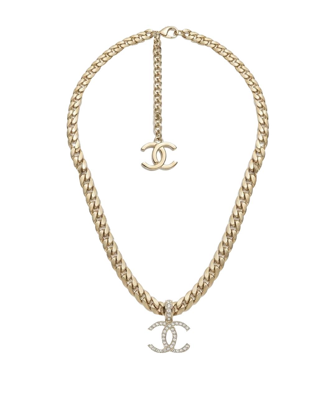 CHANEL Золотое колье, фото 1
