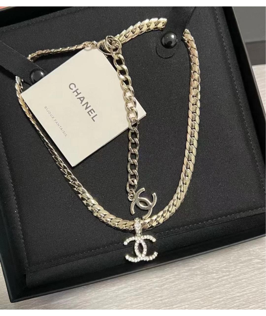 CHANEL Золотое колье, фото 4