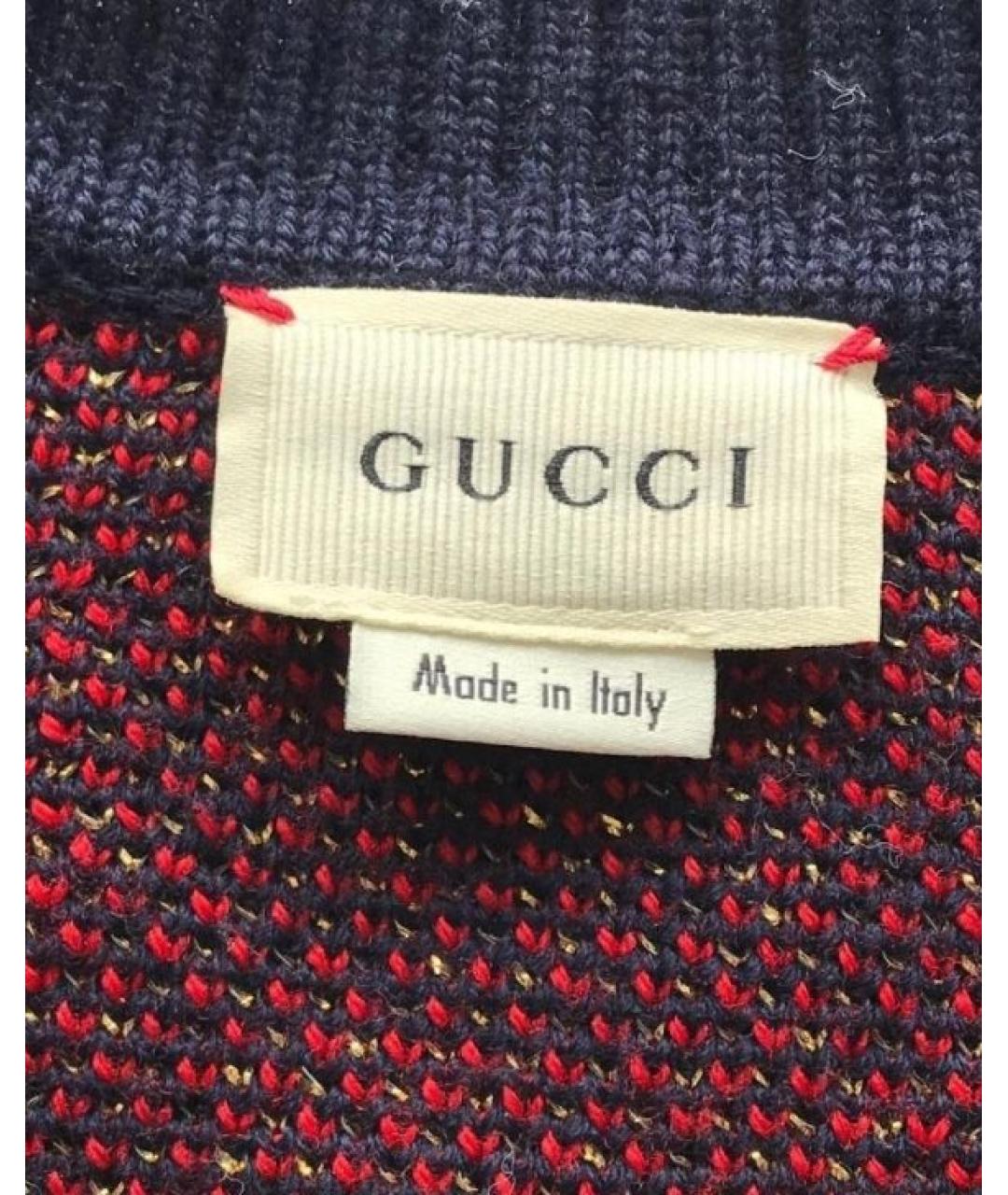 GUCCI Шерстяной кардиган, фото 6