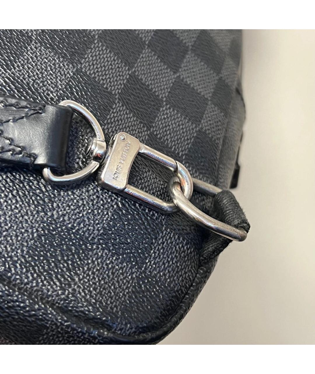 LOUIS VUITTON Черная сумка на плечо, фото 5