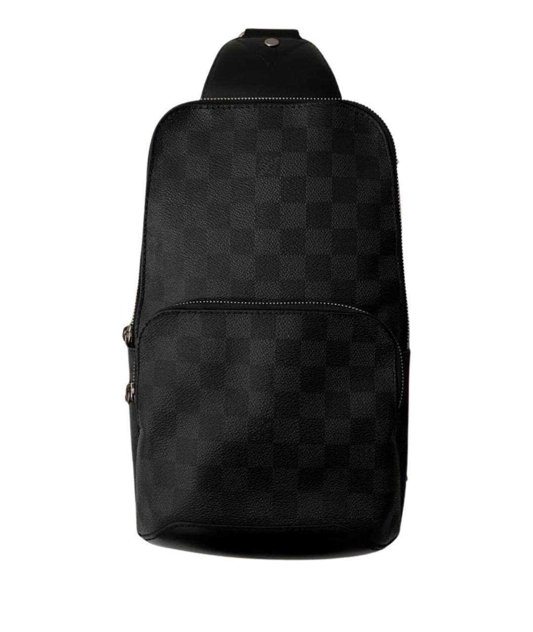 LOUIS VUITTON Черная сумка на плечо, фото 1