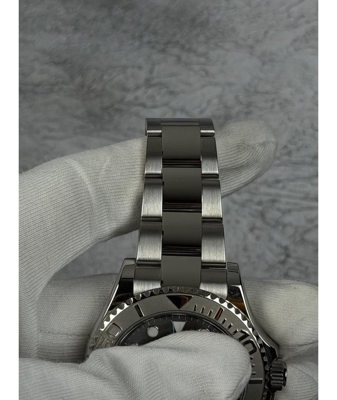 ROLEX Серые металлические часы, фото 6