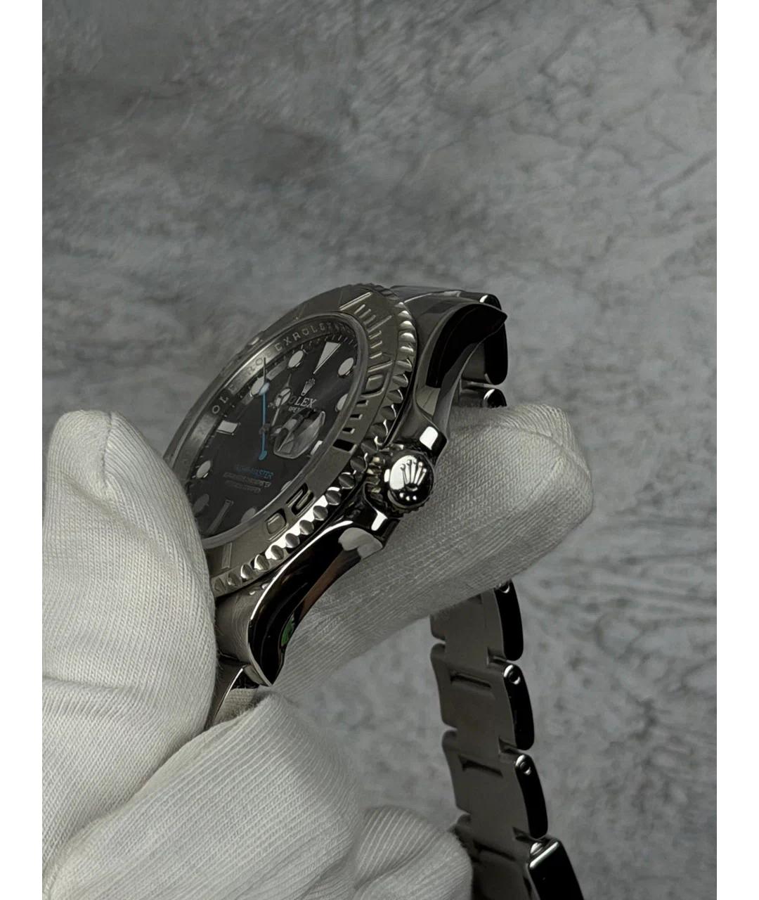 ROLEX Серые металлические часы, фото 4