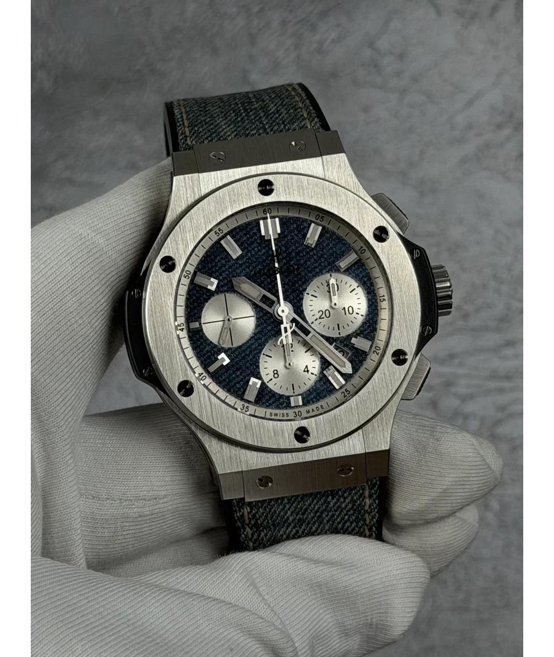 HUBLOT Синие металлические часы, фото 2