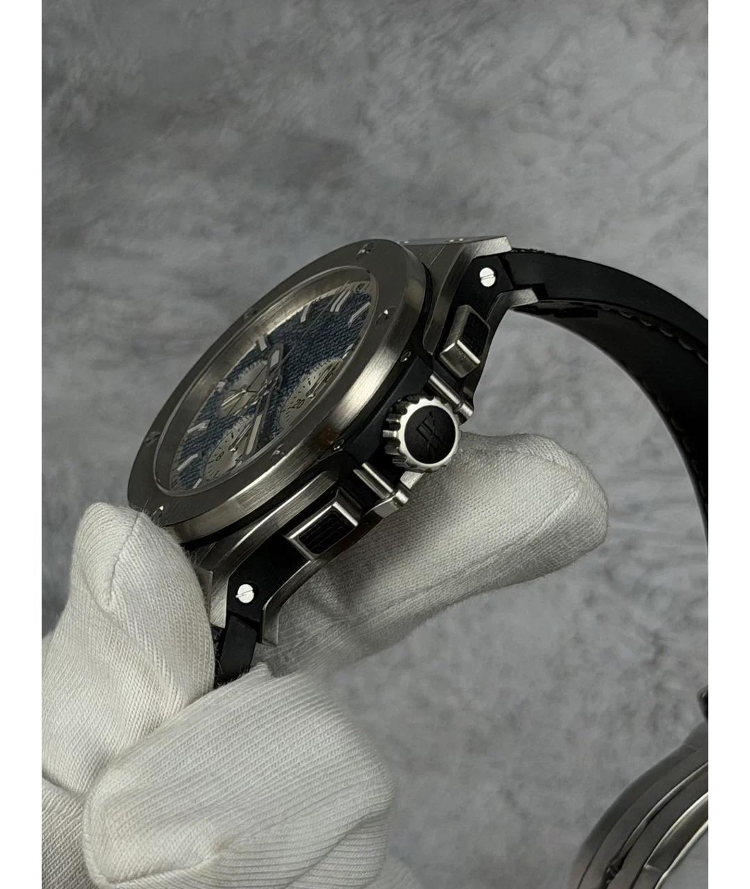 HUBLOT Синие металлические часы, фото 3