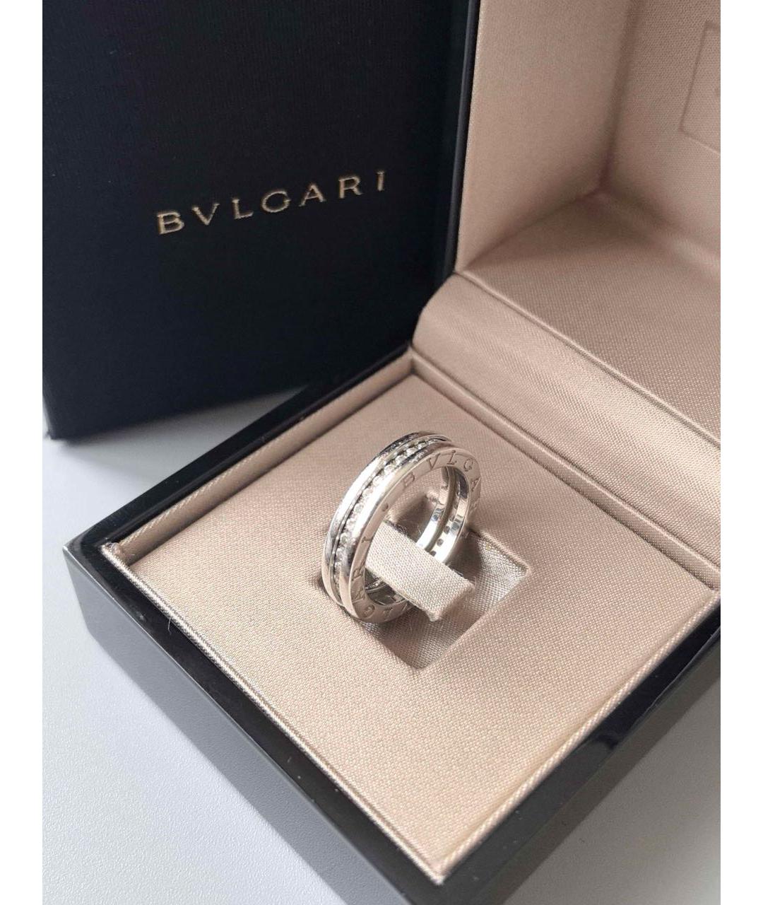 BVLGARI Серебряное кольцо из белого золота, фото 6