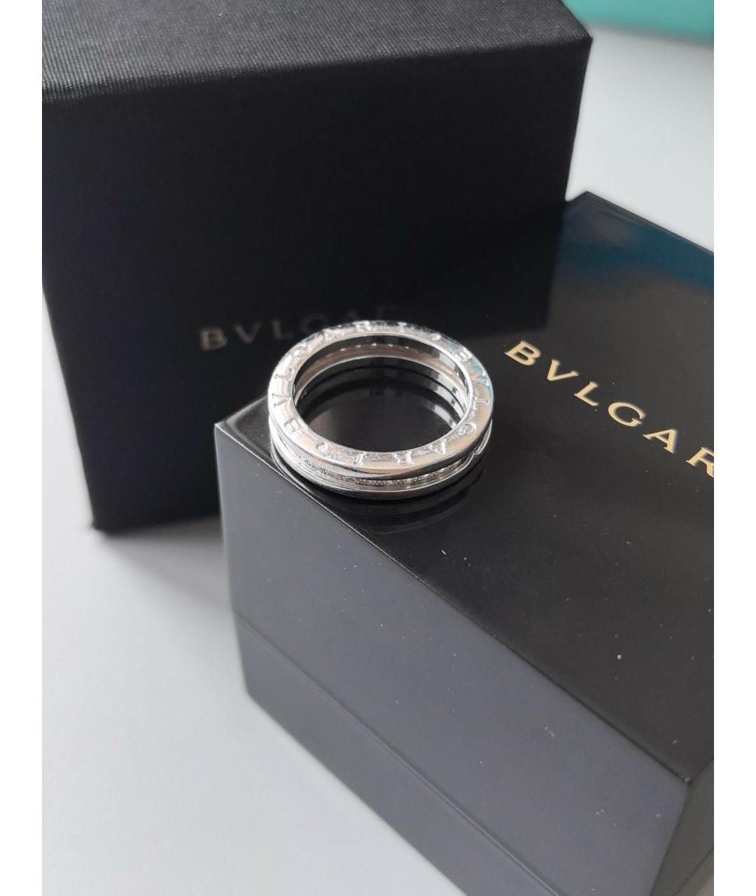 BVLGARI Серебряное кольцо из белого золота, фото 5