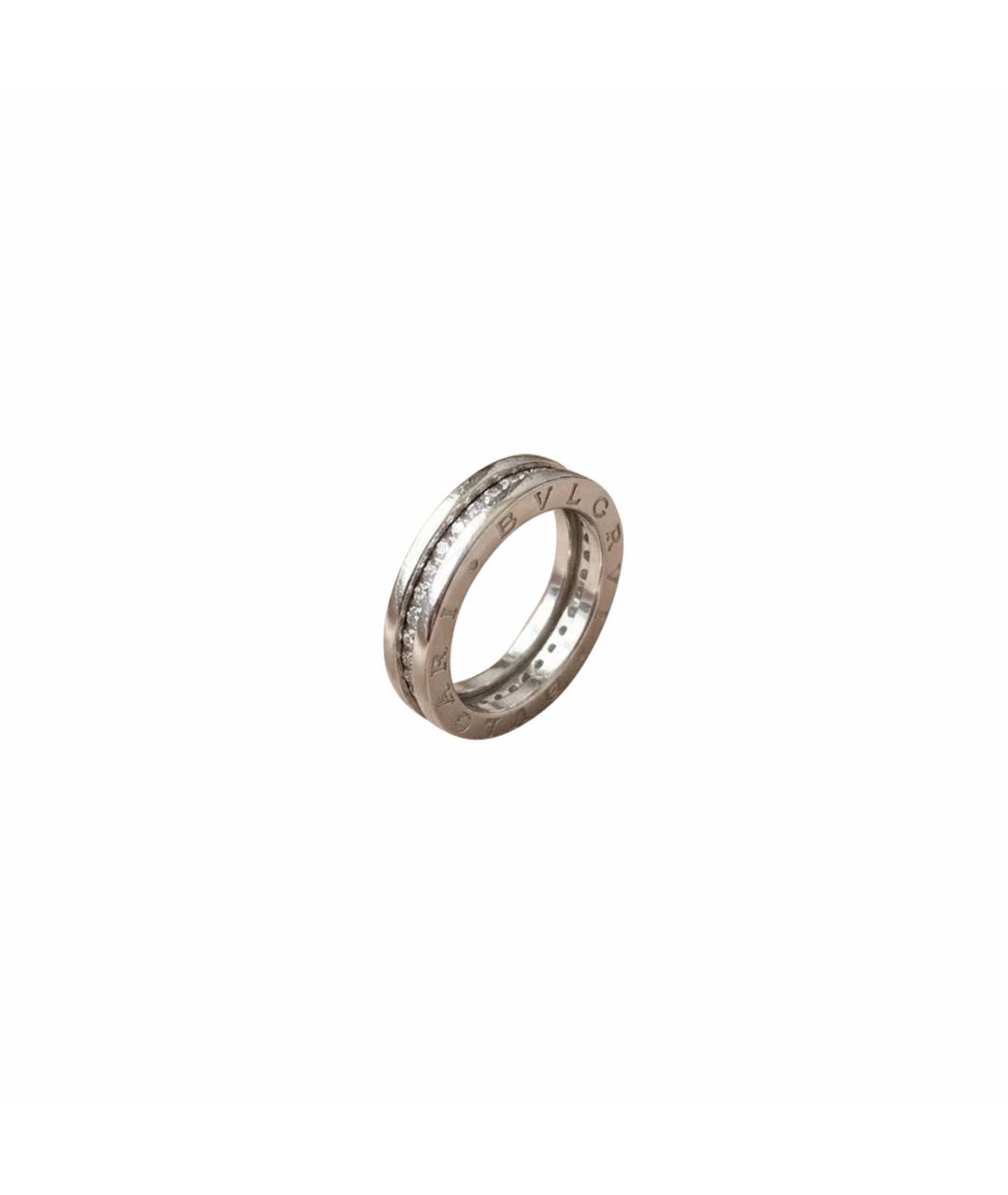BVLGARI Серебряное кольцо из белого золота, фото 1