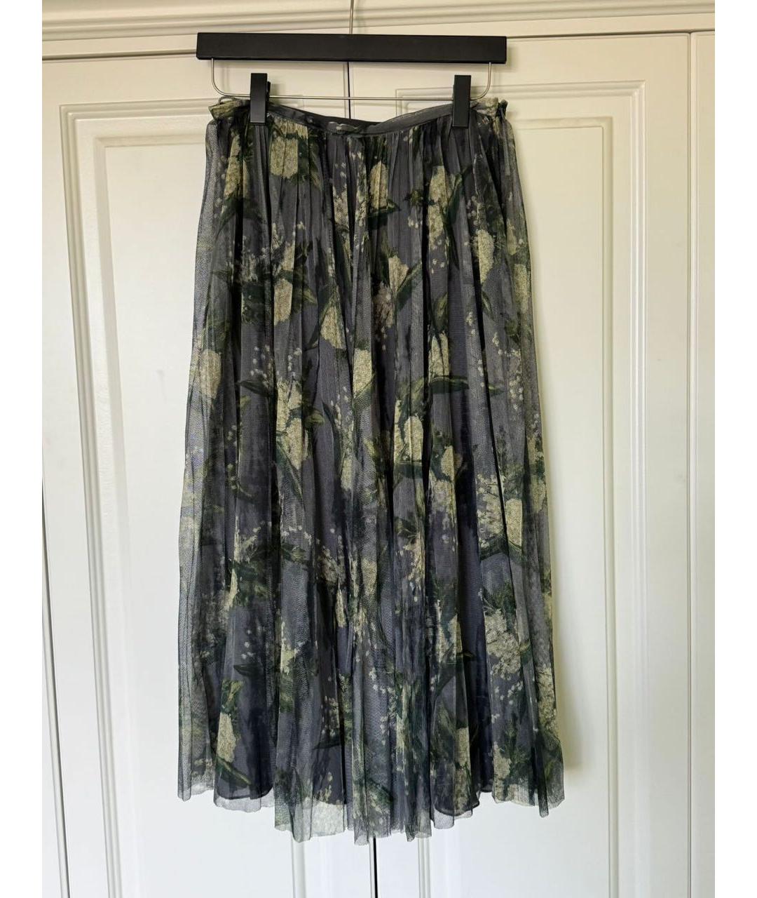 CHRISTIAN DIOR Мульти юбка макси, фото 9