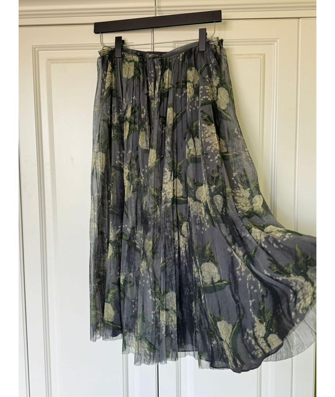 CHRISTIAN DIOR Мульти юбка макси, фото 5