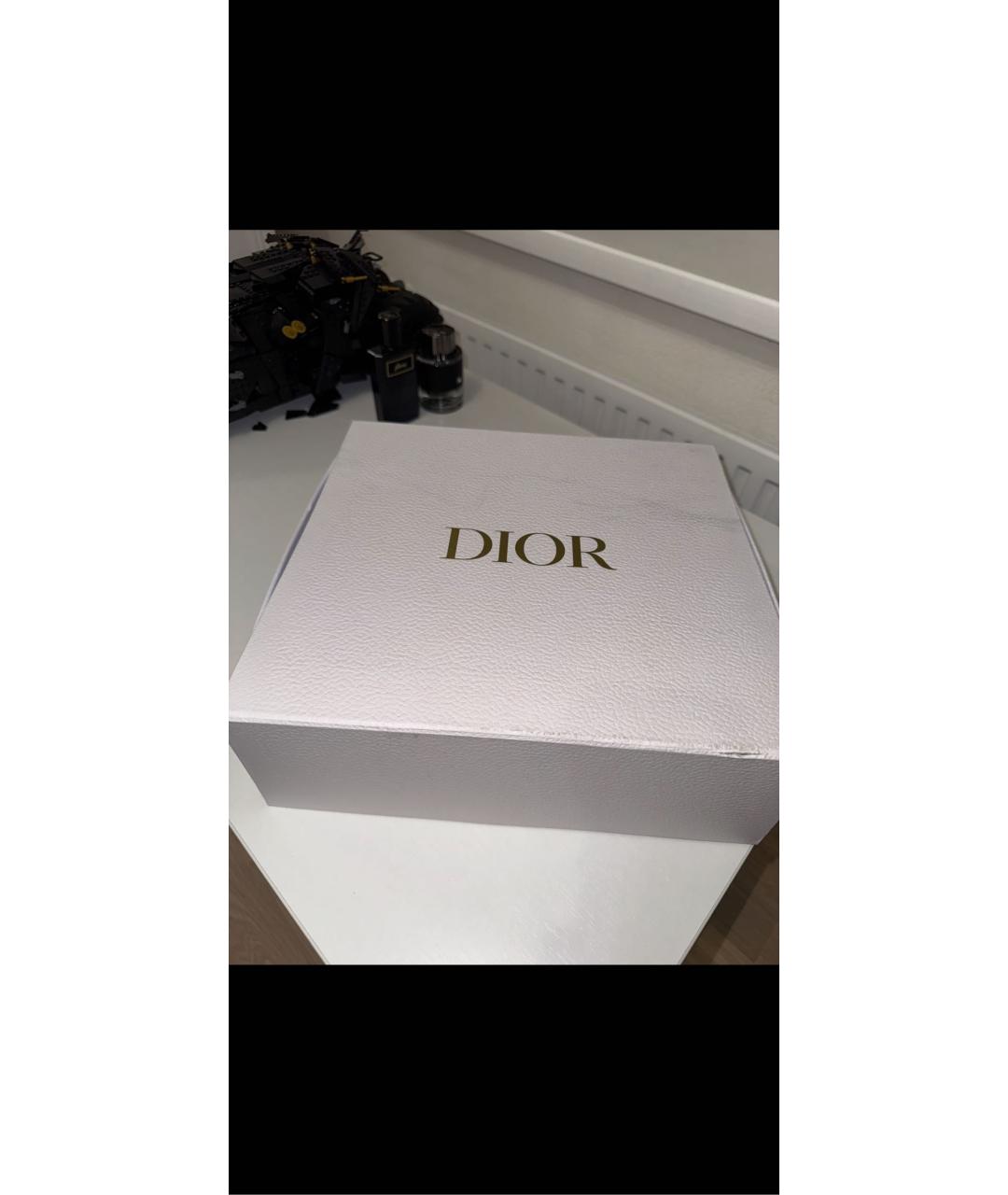 CHRISTIAN DIOR Черная кожаная сумка с короткими ручками, фото 5