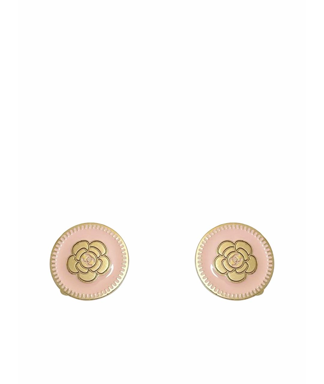 CHANEL Коралловые серьги, фото 1
