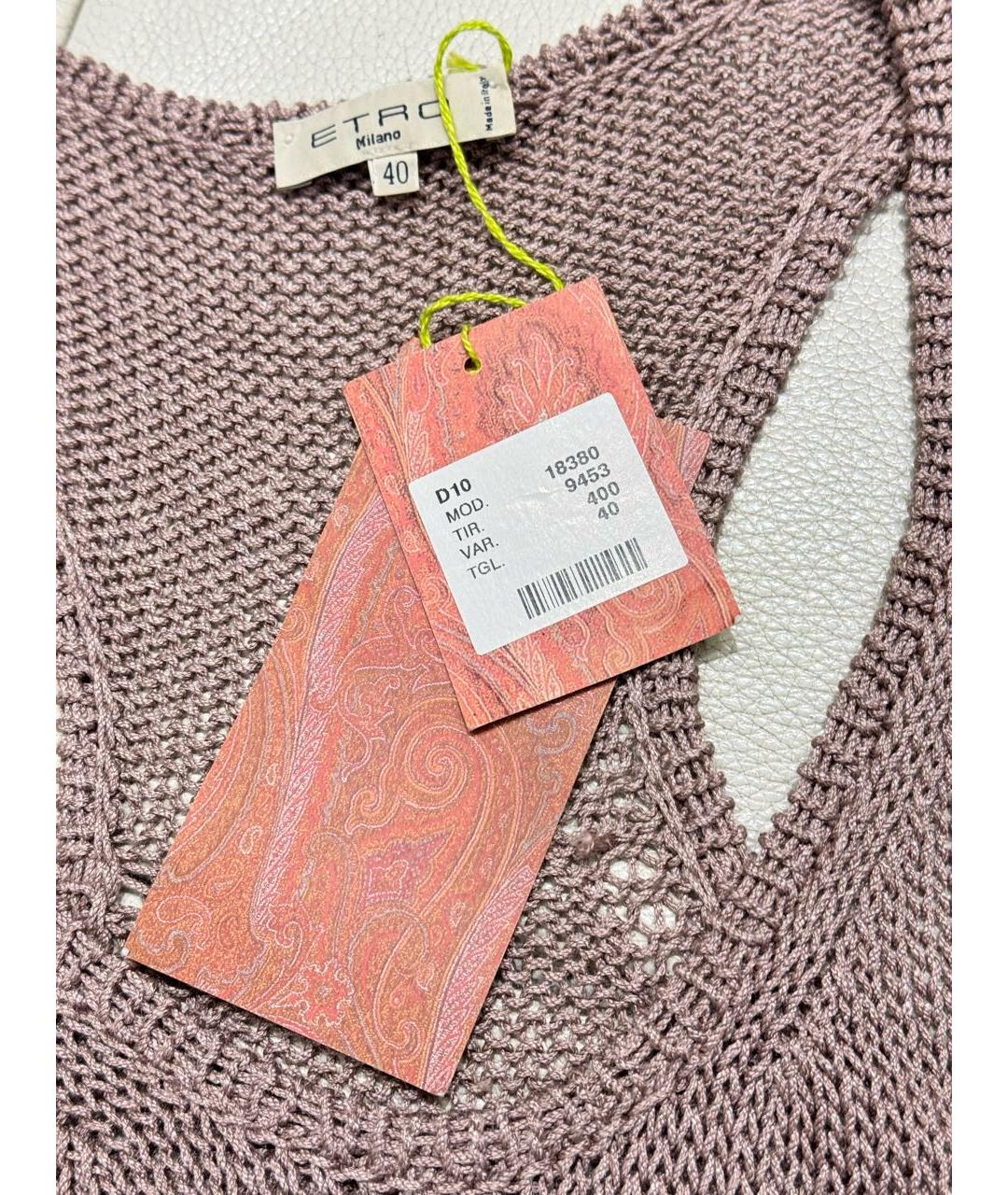 ETRO Шелковая майка, фото 3