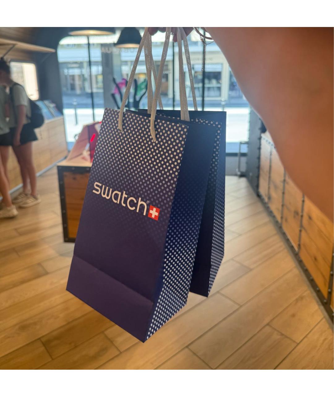 Swatch Желтые часы, фото 5