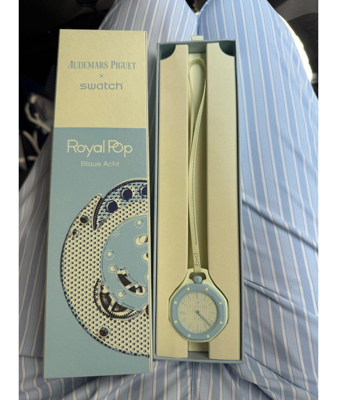 Swatch Желтые часы, фото 6