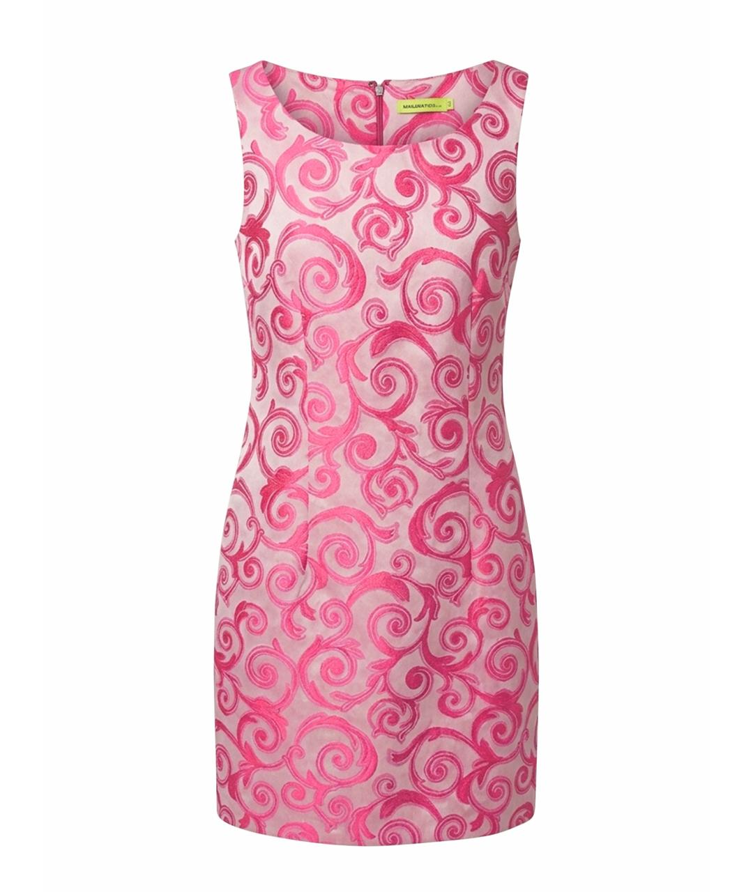 VERSACE JEANS COUTURE Розовое коктейльное платье, фото 1