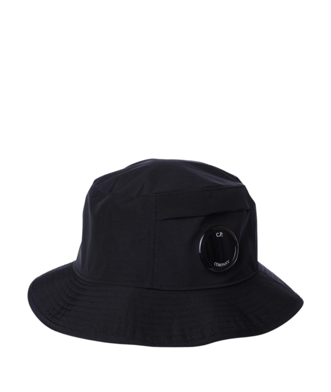CP COMPANY Черная синтетическая шляпа, фото 1
