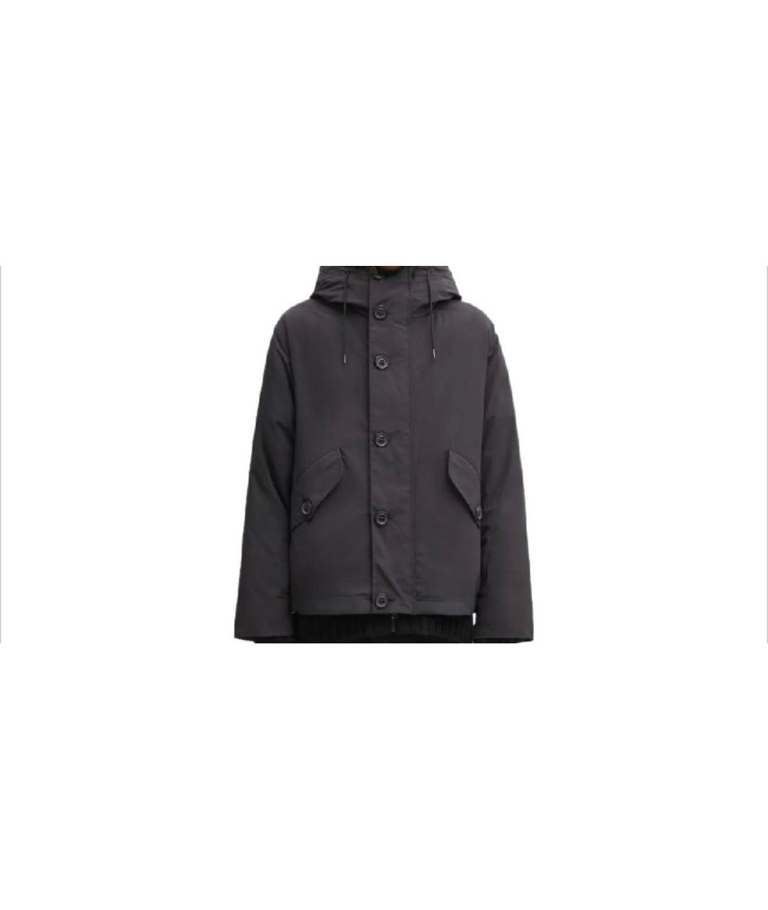 CP COMPANY Черный полиэстеровый пуховик, фото 10