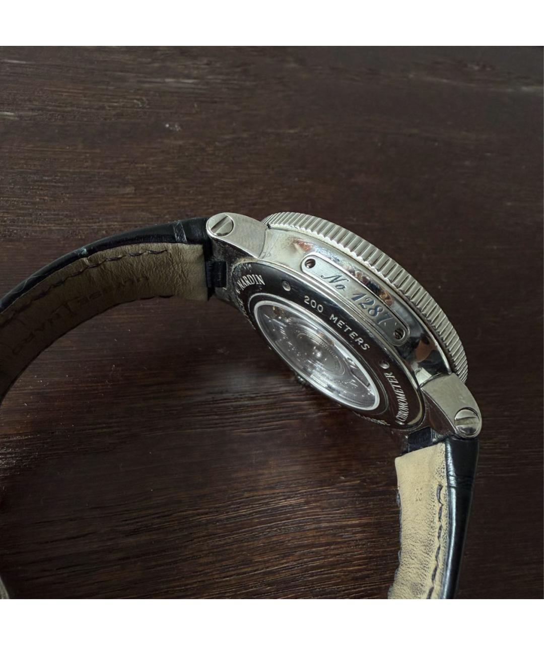 Ulysse Nardin Серебряные металлические часы, фото 2