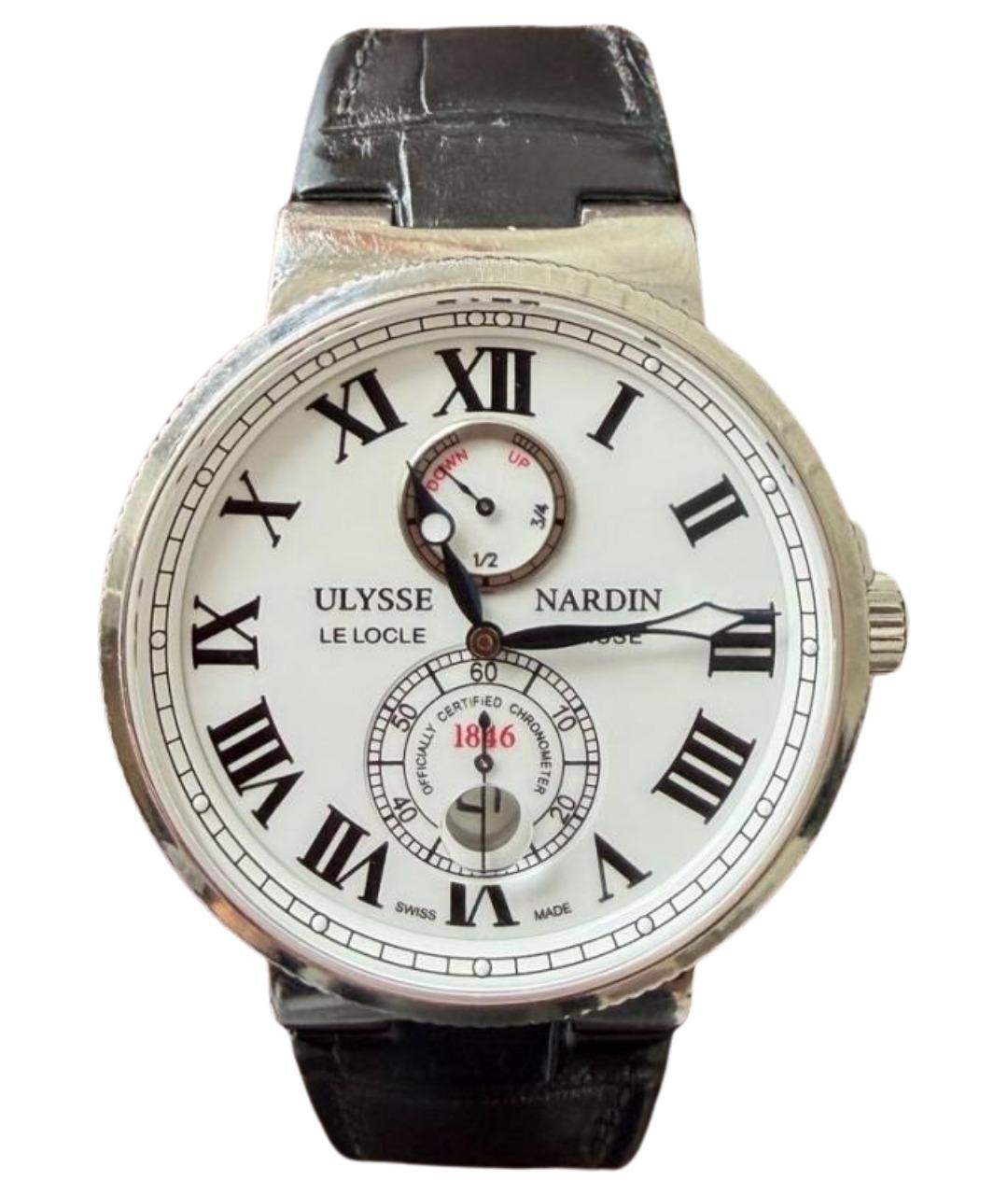 Ulysse Nardin Серебряные металлические часы, фото 1