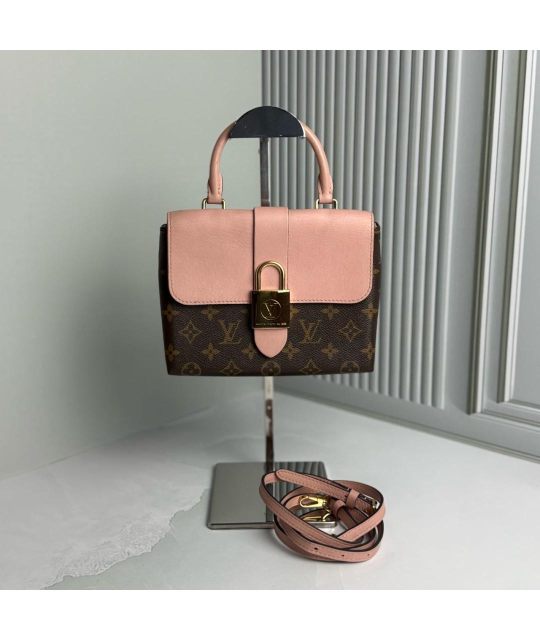 LOUIS VUITTON Розовая сумка с короткими ручками, фото 2
