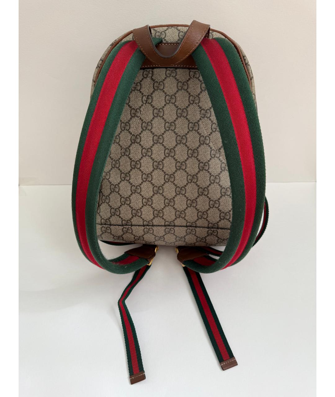 GUCCI Бежевый рюкзак, фото 3