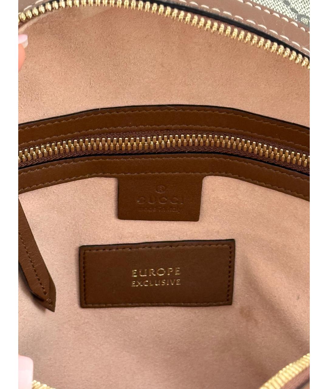 GUCCI Бежевый рюкзак, фото 6