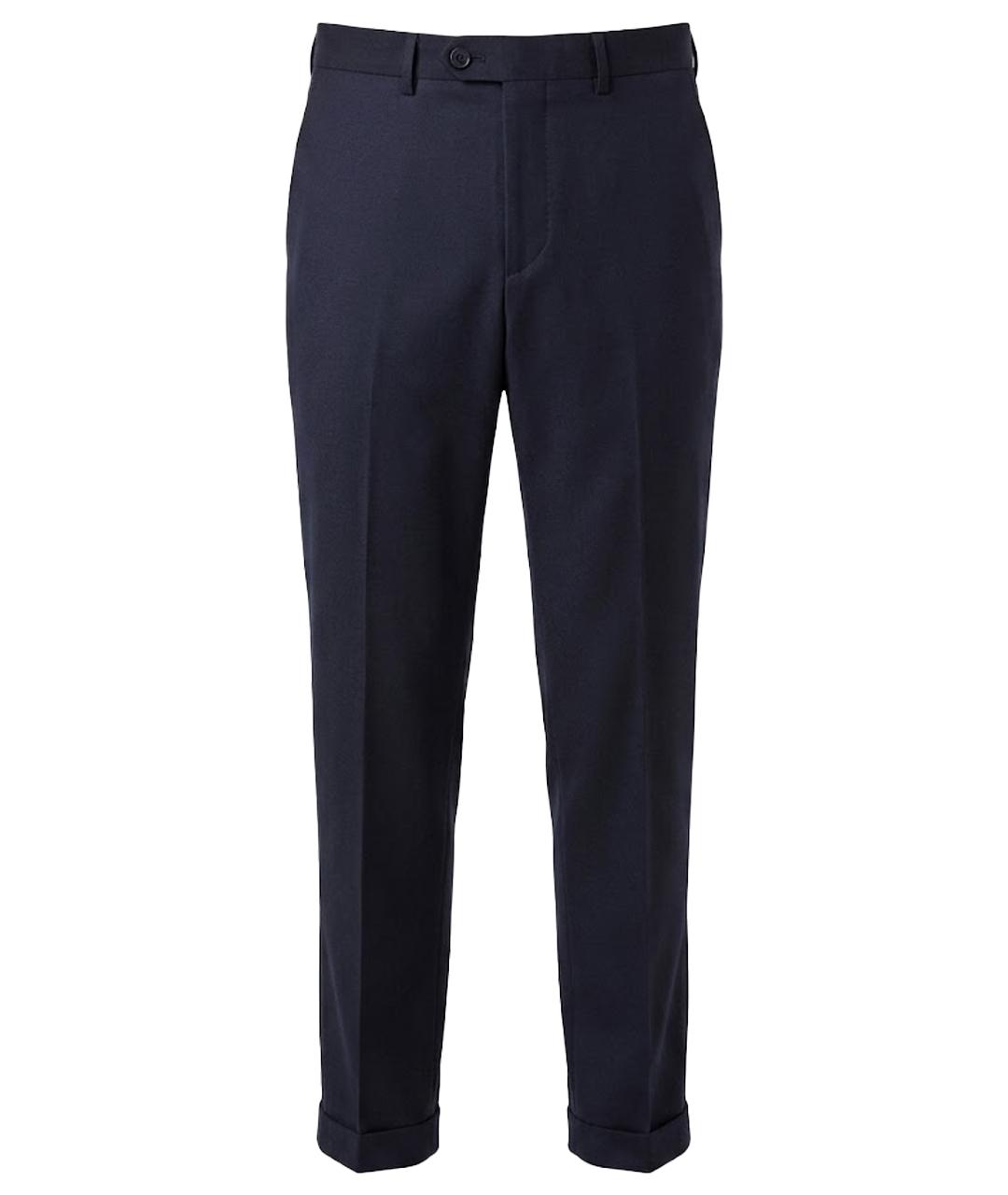 HUGO BOSS Темно-синие классические брюки, фото 1