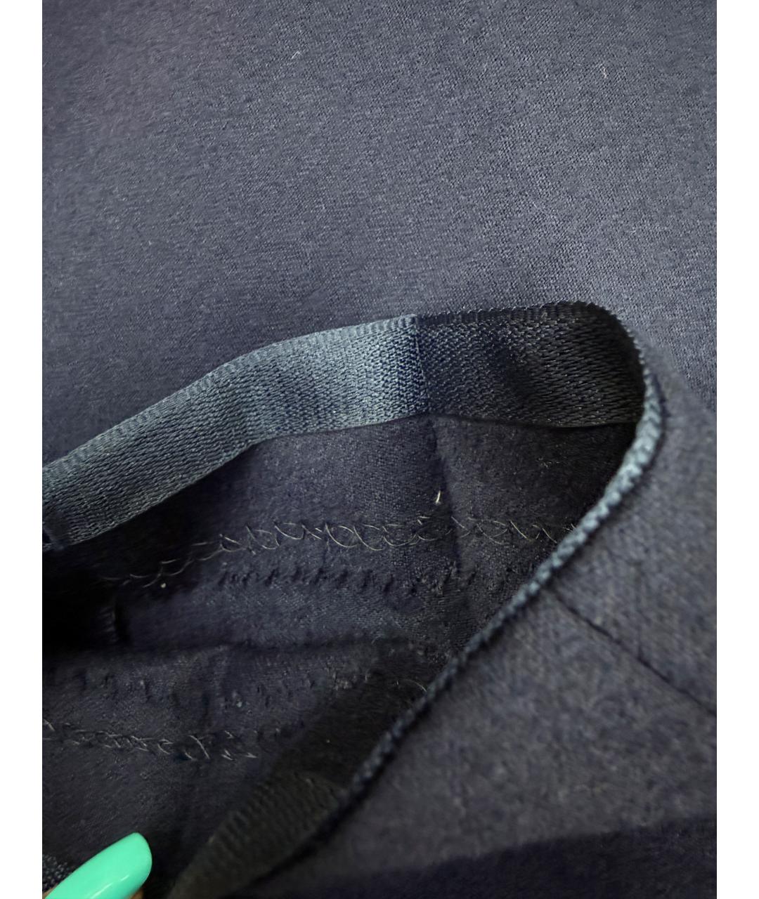 HUGO BOSS Темно-синие классические брюки, фото 7
